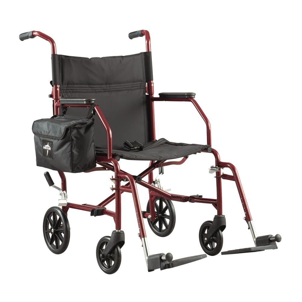 Medline Transport Folding Wheelchair